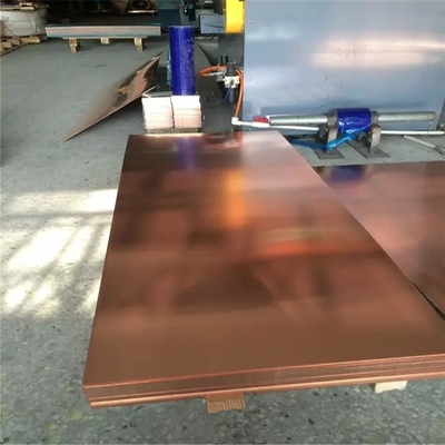 100mm Thin Copper Sheets C2600 Copper And Brass Sheets