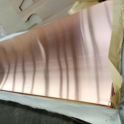 100mm Thin Copper Sheets C2600 Copper And Brass Sheets