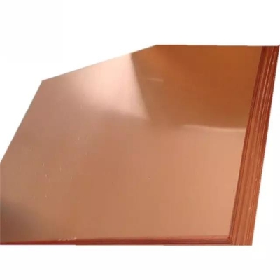 100mm Thin Copper Sheets C2600 Copper And Brass Sheets