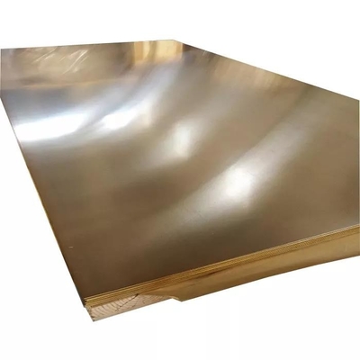 100mm Thin Copper Sheets C2600 Copper And Brass Sheets