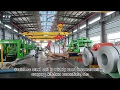 TISCO AISI SUS 430 मिरर स्टेनलेस स्टील फ्लैट रोल्ड कॉइल